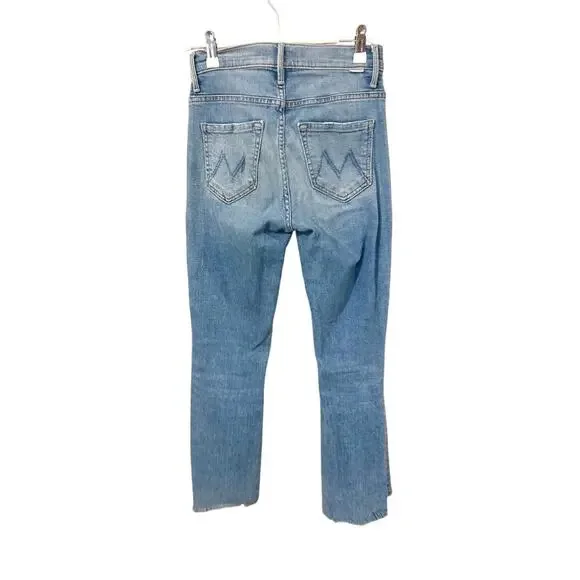 Mother The Insider Crop Step Fray Jeans size 23 - Picture 5 of 7